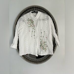 Vintage Embroidered‎ Blouse